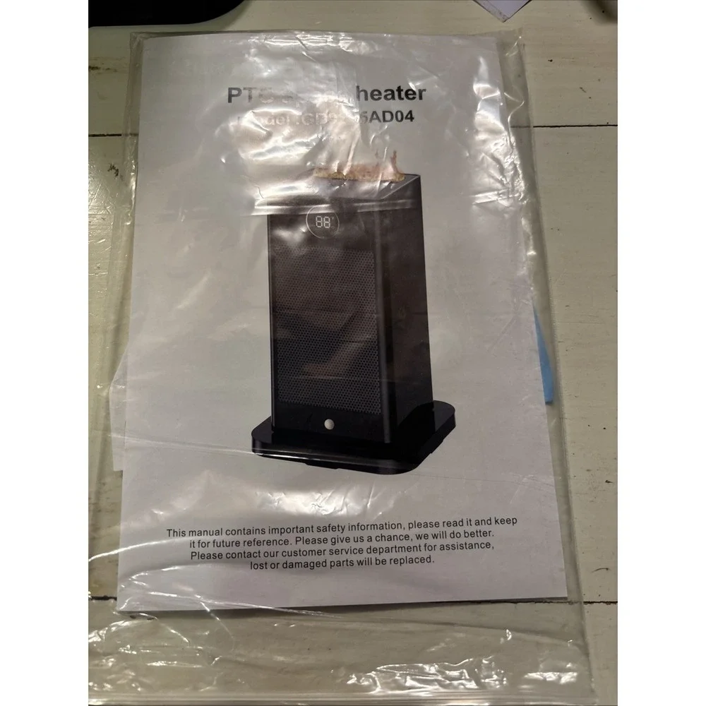 PTC Space Heater + Humidifier | 1500W |‎ Remote | Oscillating